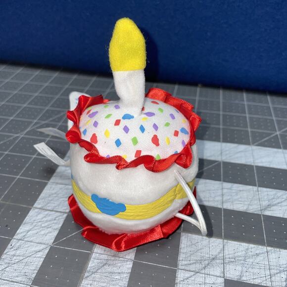 Build-a-Bear Light Up Candle Birthday Sprinkle Cake Wristlet Accessory Works - Picture 1 of 6